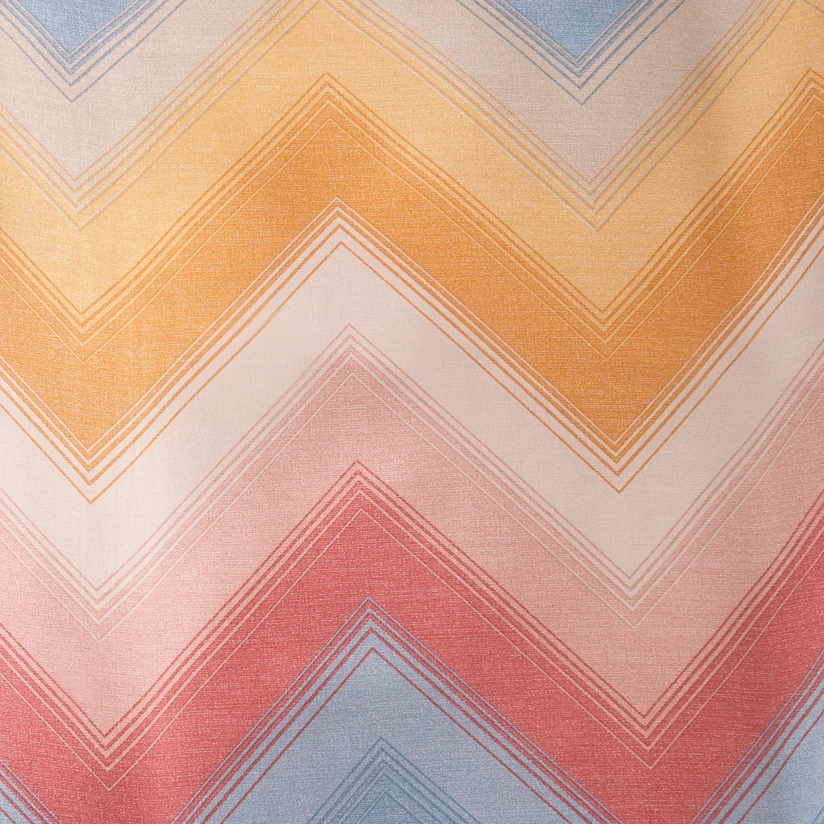 OHS Dual Tone Zigzag Duvet Cover Set - Multi>