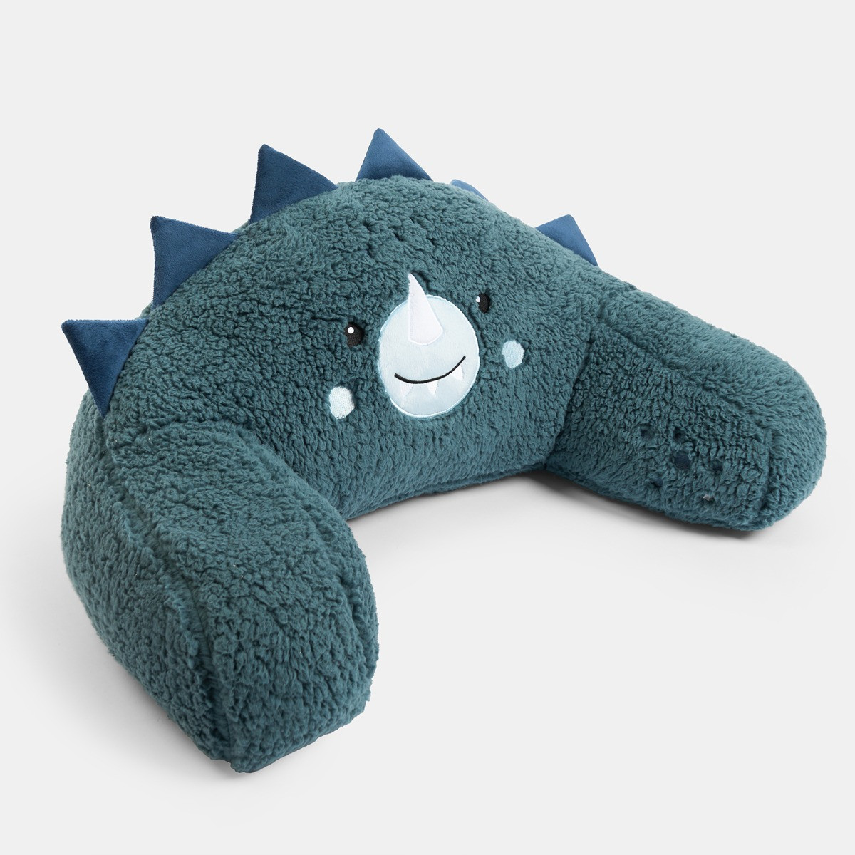 OHS Kids Dinosaur Character Cuddle Cushion - Blue >
