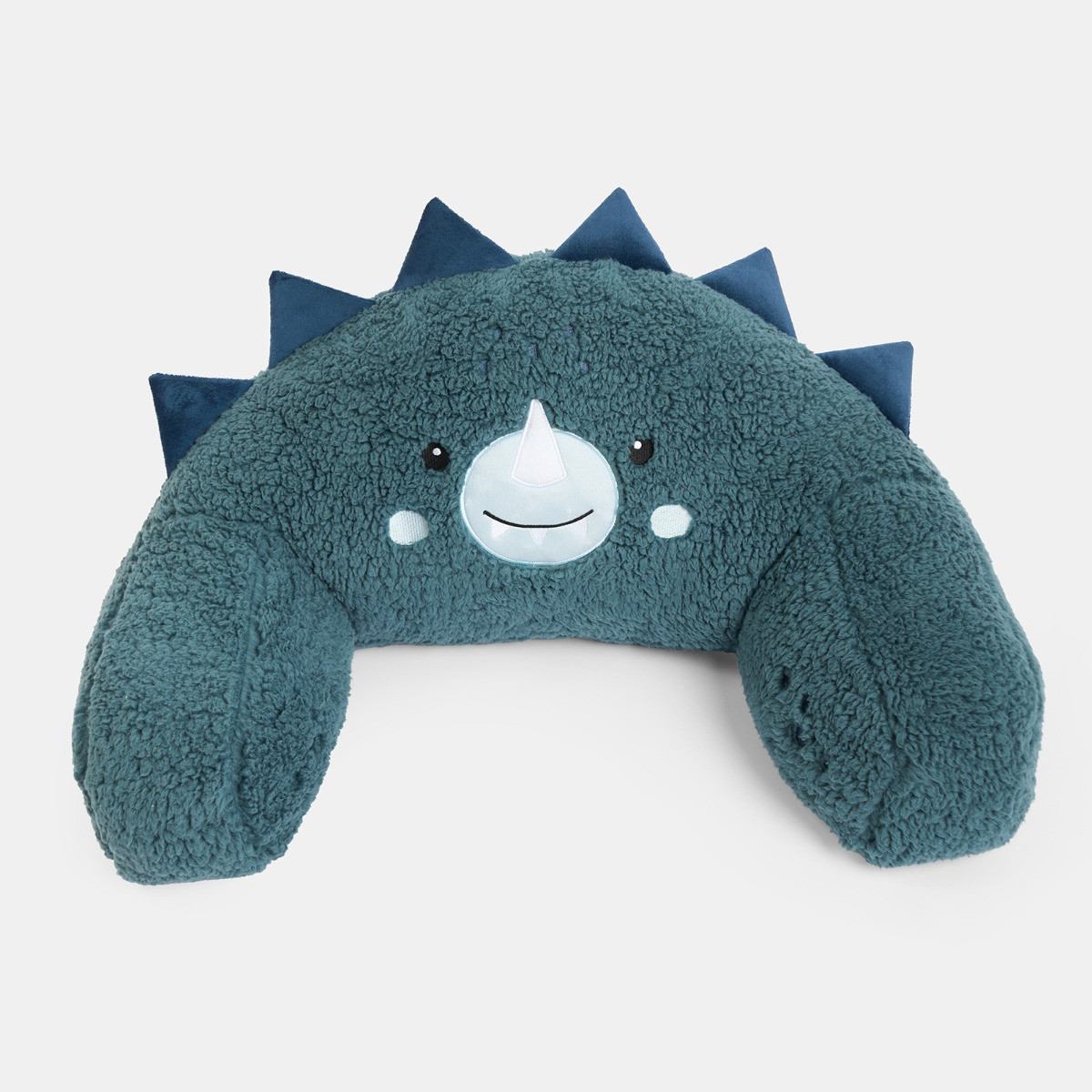 OHS Kids Dinosaur Character Cuddle Cushion - Blue >