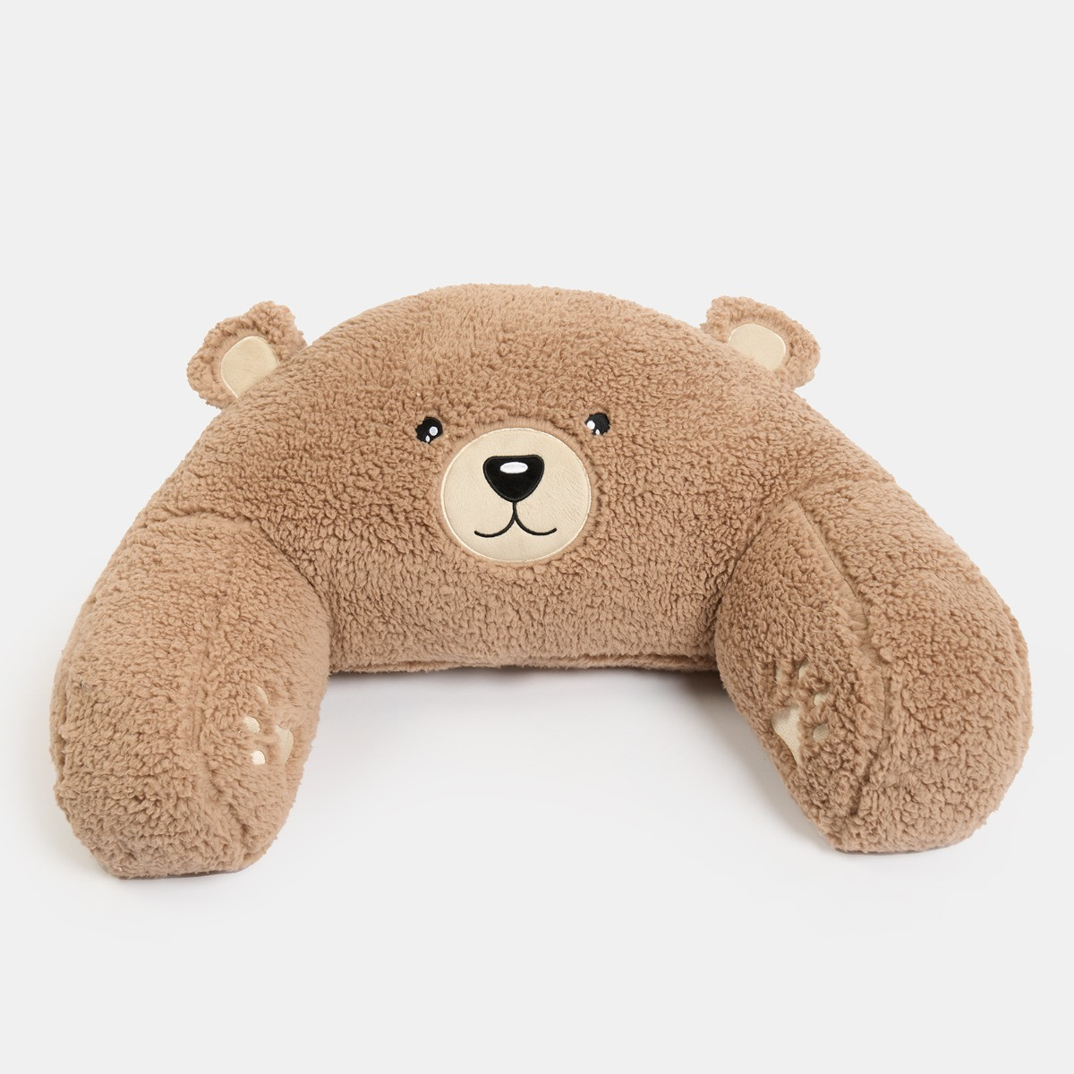 OHS Kids Bear Character Cuddle Cushion - Brown>
