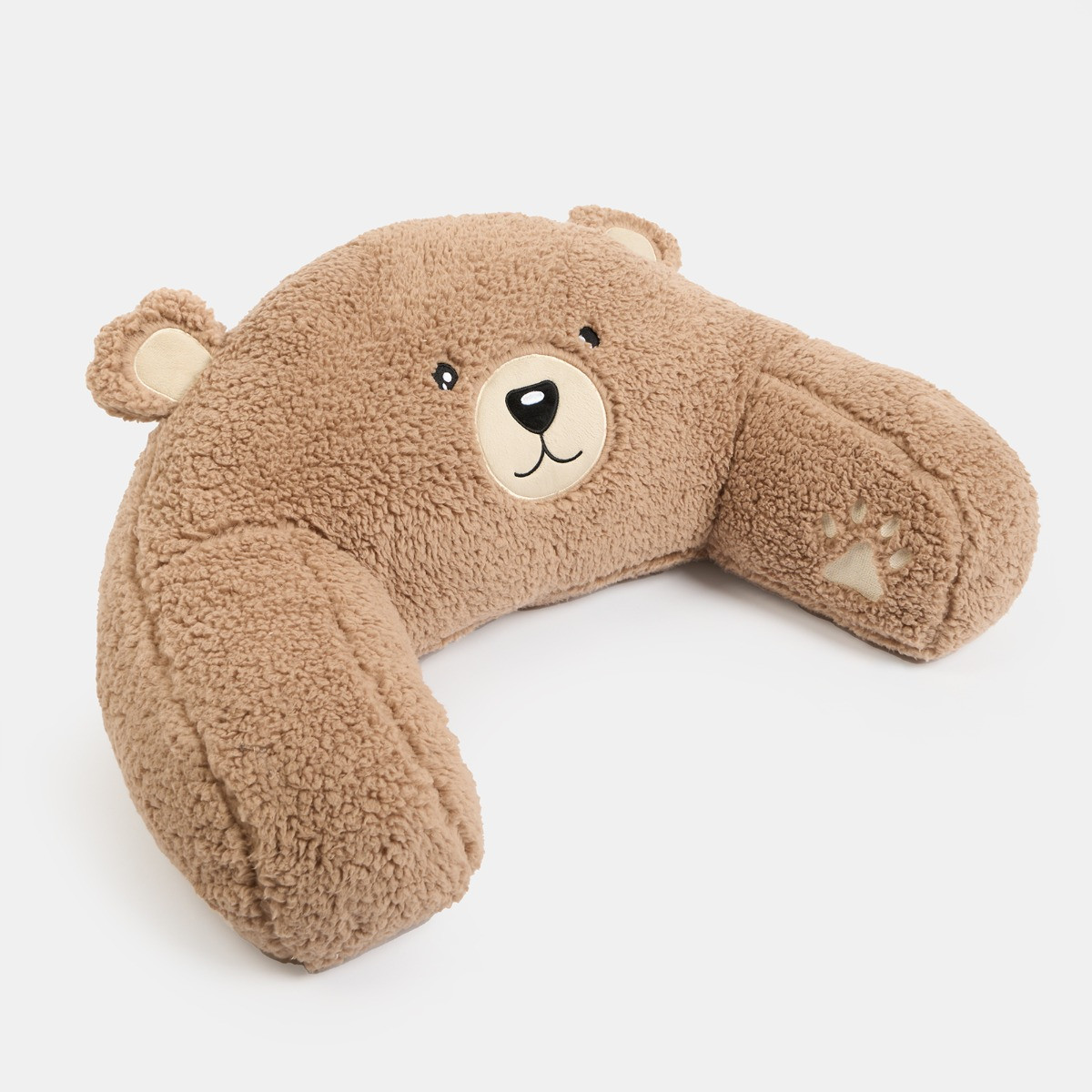 OHS Kids Bear Character Cuddle Cushion - Brown>