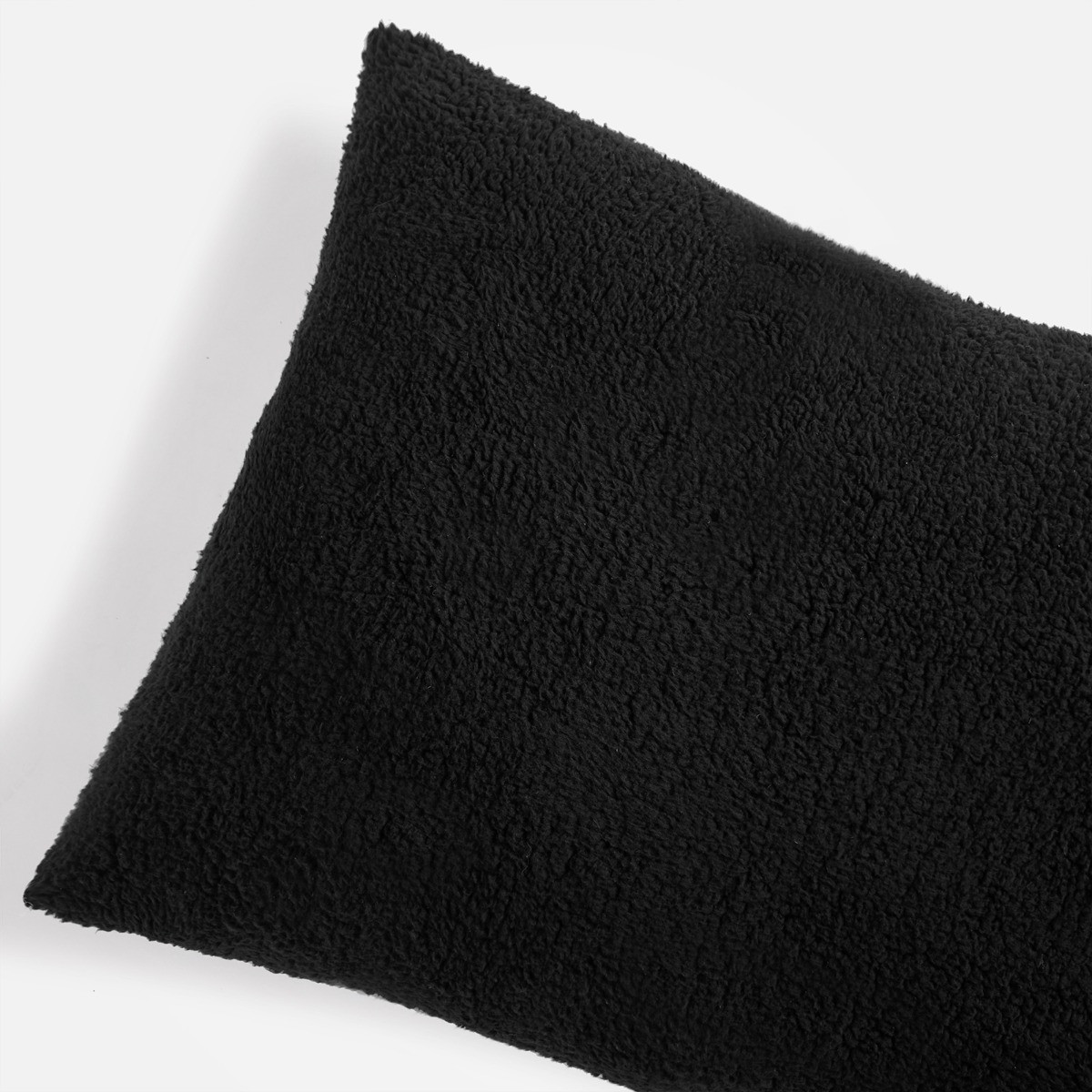 OHS Teddy Bolster Pillow - Black>