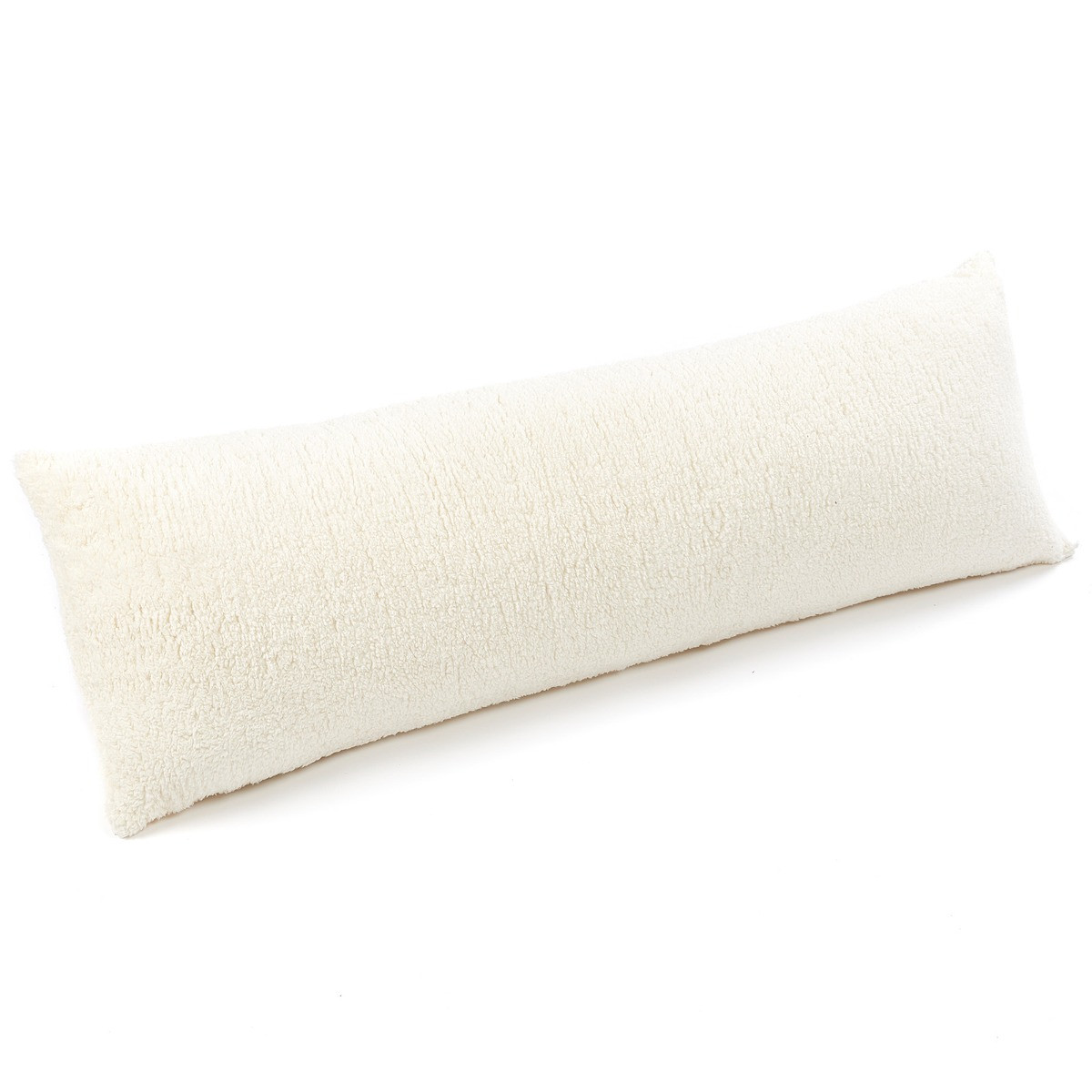 Huggleland Teddy Bolster Pillow - Cream>