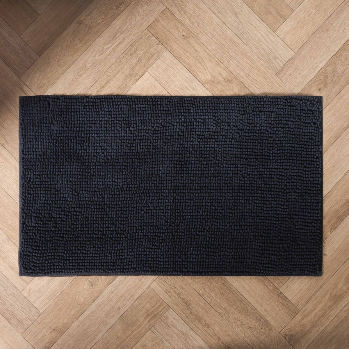 Brentfords Noodle Bath Mat - Black >