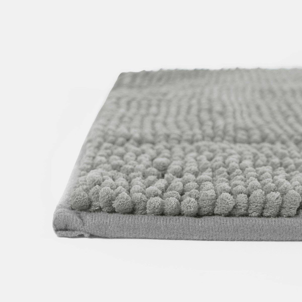 Brentfords Runner Noodle Bath Mat - Grey>