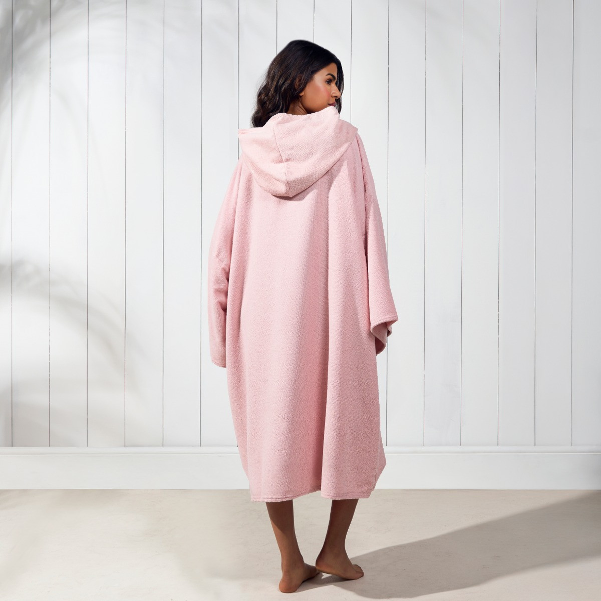 OHS Adult Towel Poncho - Blush Pink>