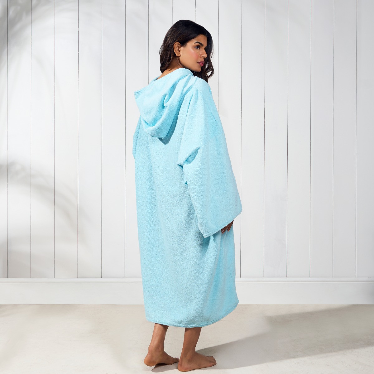 OHS Adult Towel Poncho - Sky Blue>