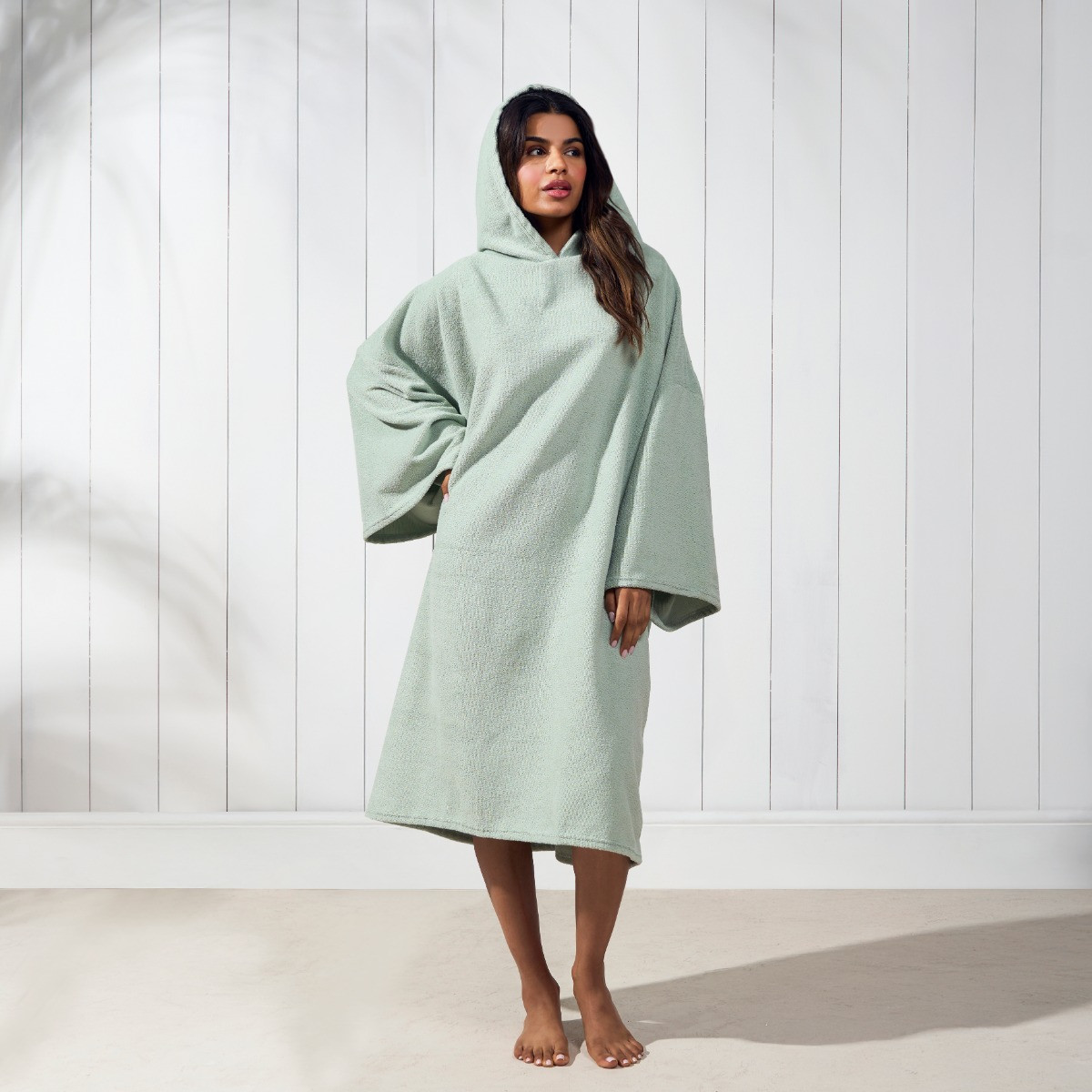 OHS Adult Towel Poncho - Sage Green>