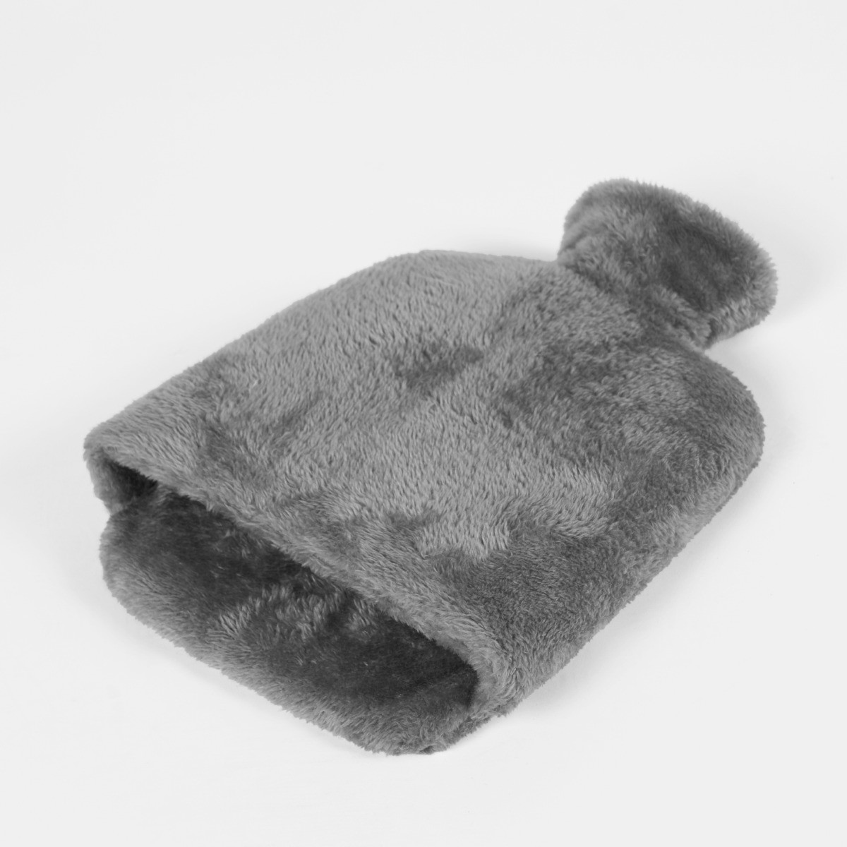 OHS Teddy Hot Water Bottle Foot Warmer - Charcoal Grey>