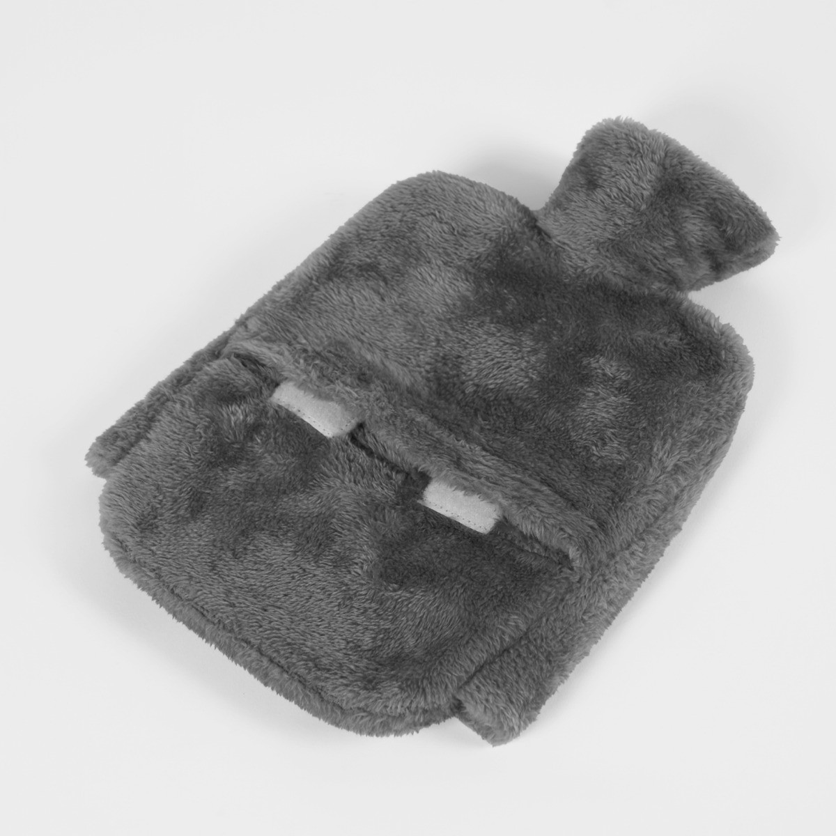 OHS Teddy Hot Water Bottle Foot Warmer - Charcoal Grey>