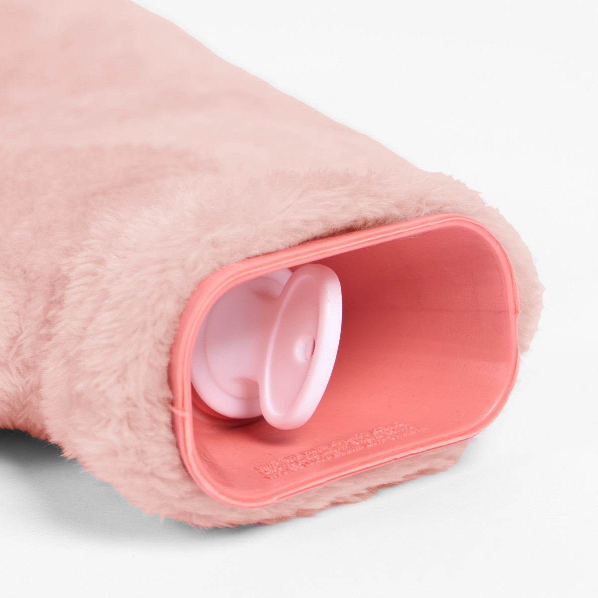 OHS Teddy Hot Water Bottle Foot Warmer - Blush>