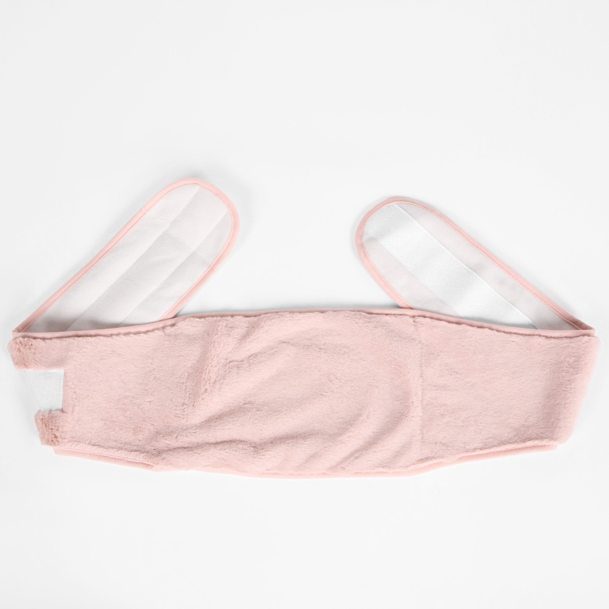 OHS Faux Fur Adjustable Hot Water Bottle Belt - Blush>