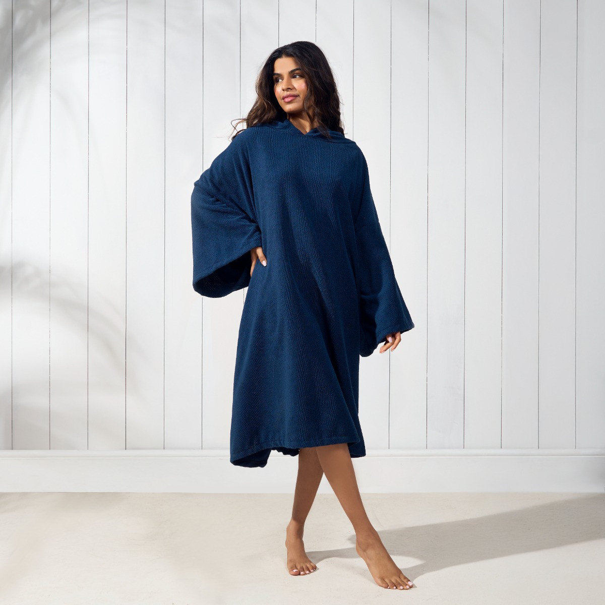 OHS Adult Towel Poncho - Navy Blue>