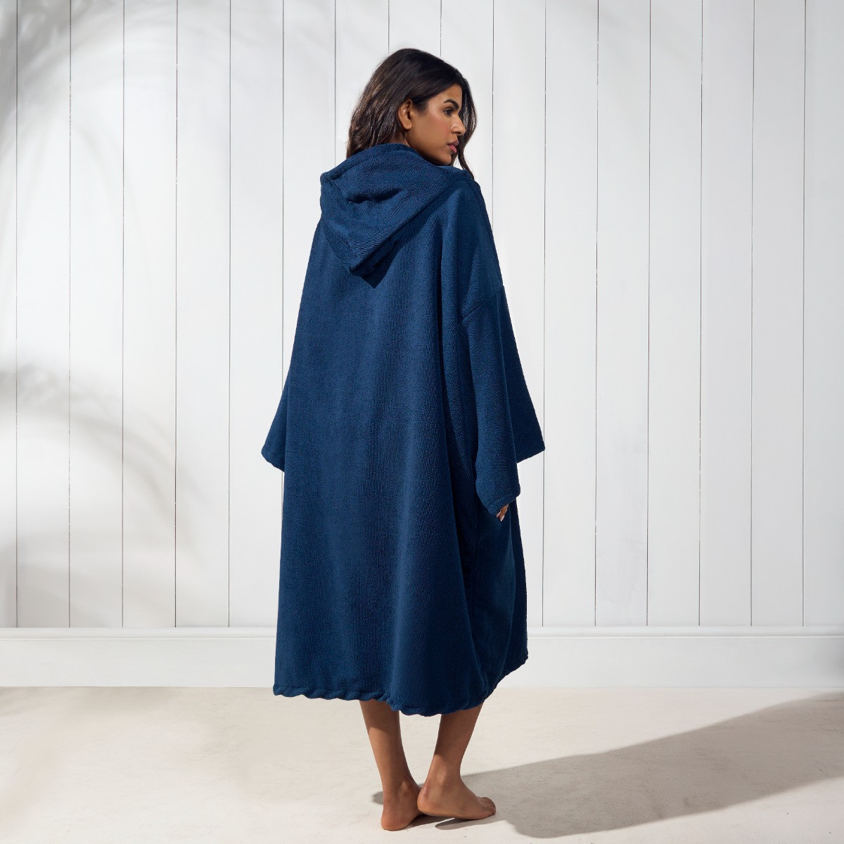 OHS Adult Towel Poncho - Navy Blue>