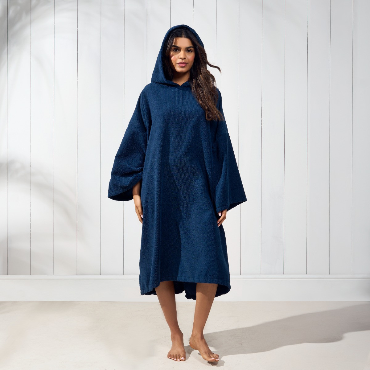 OHS Adult Towel Poncho - Navy Blue>