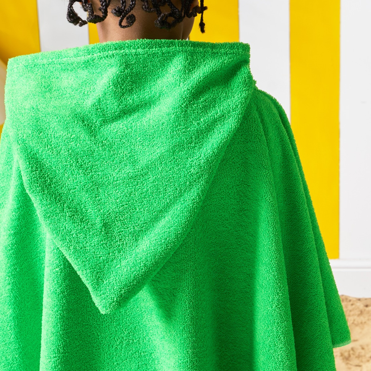 OHS Kids Poncho Towel - Neon Green>