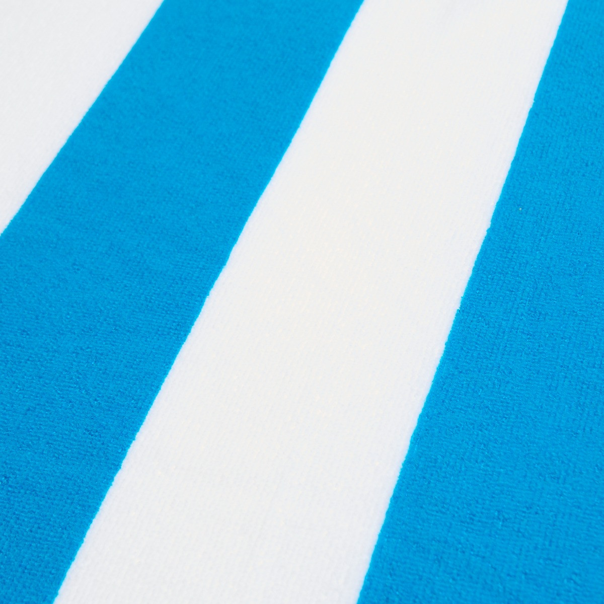 OHS Vertical Stripe Beach Towel - Sea Blue>