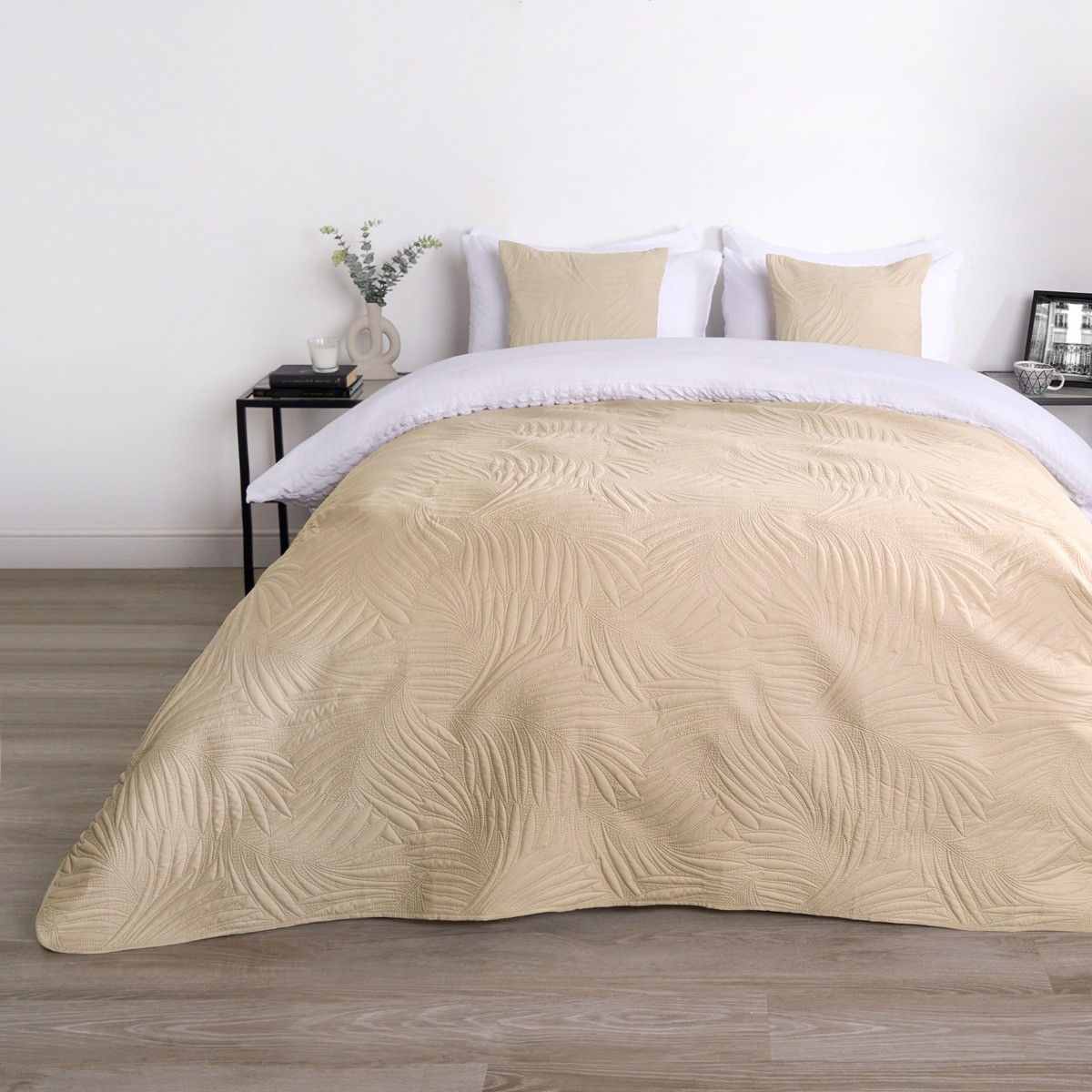 OHS Leaf Pinsonic Throw - Natural>