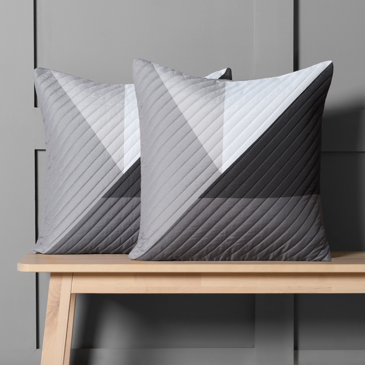 OHS Ralph Pinsonic Cushion Covers - Grey>