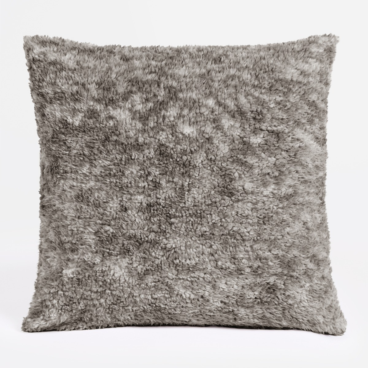 OHS Teddy Marl Texture Cushion Covers - Charcoal>