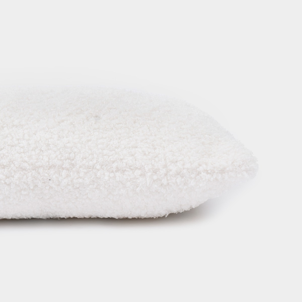 OHS Bouclé Draught Excluder - Cream>