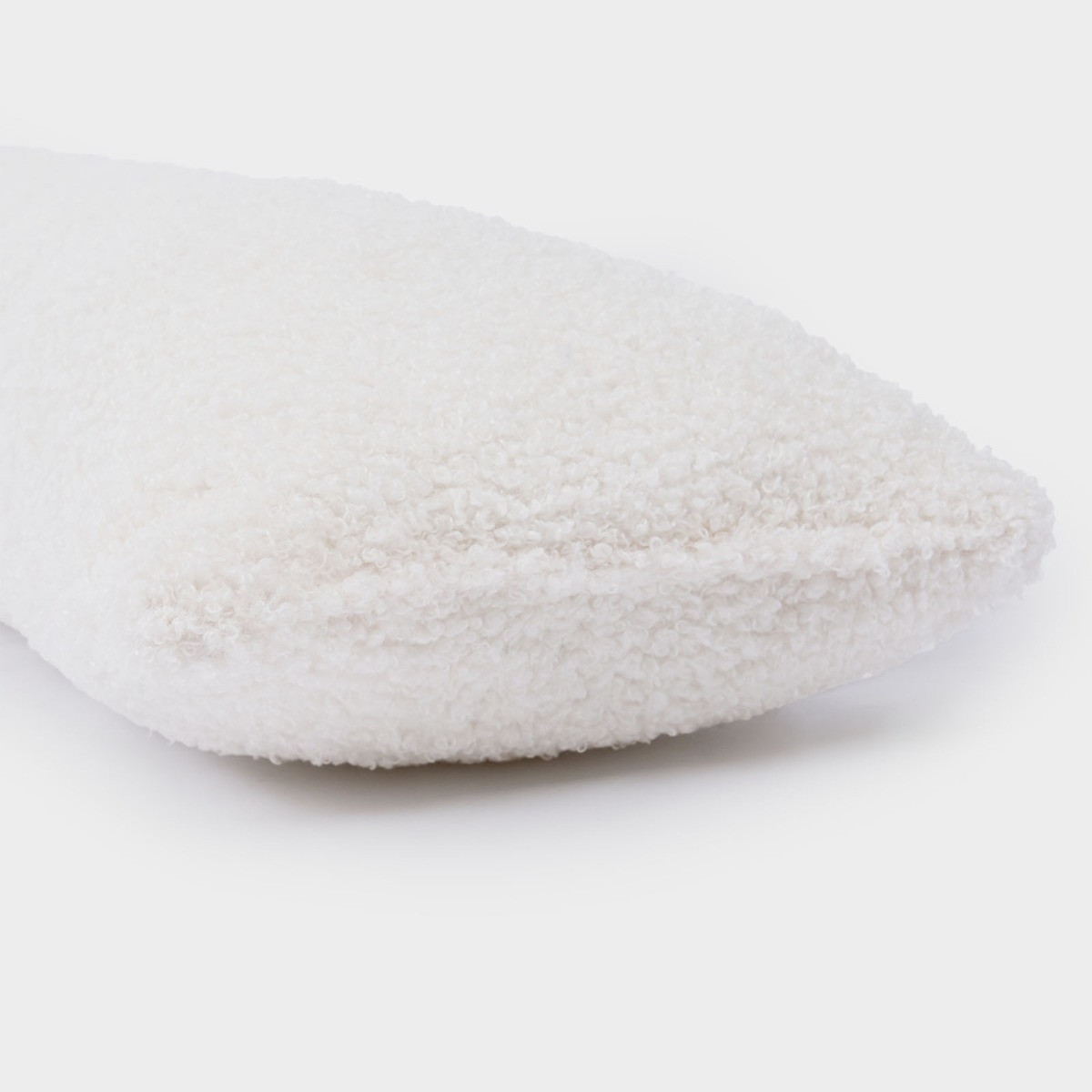 OHS Bouclé Draught Excluder - Cream>