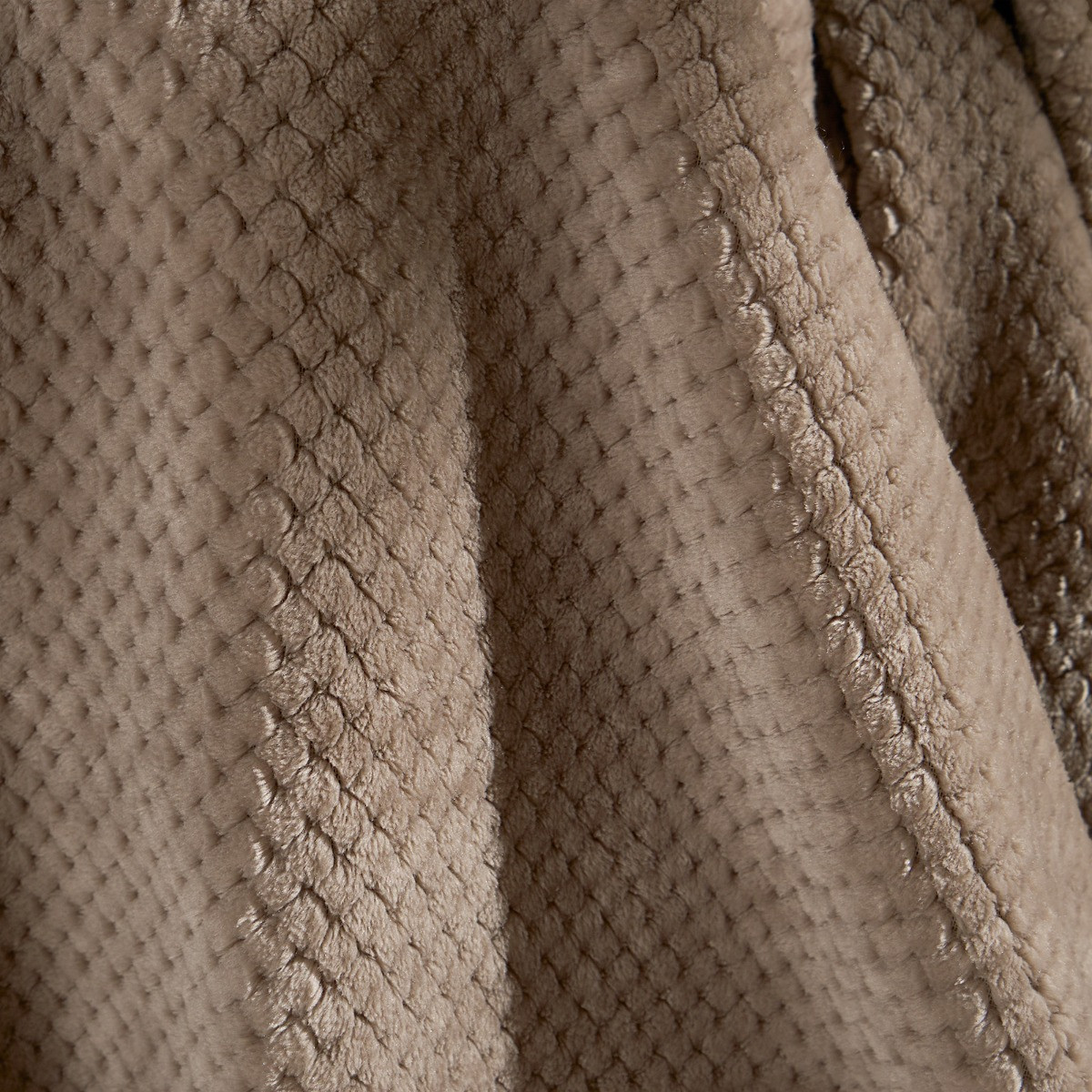 OHS Waffle Fleece Wearable Blanket - Mink>