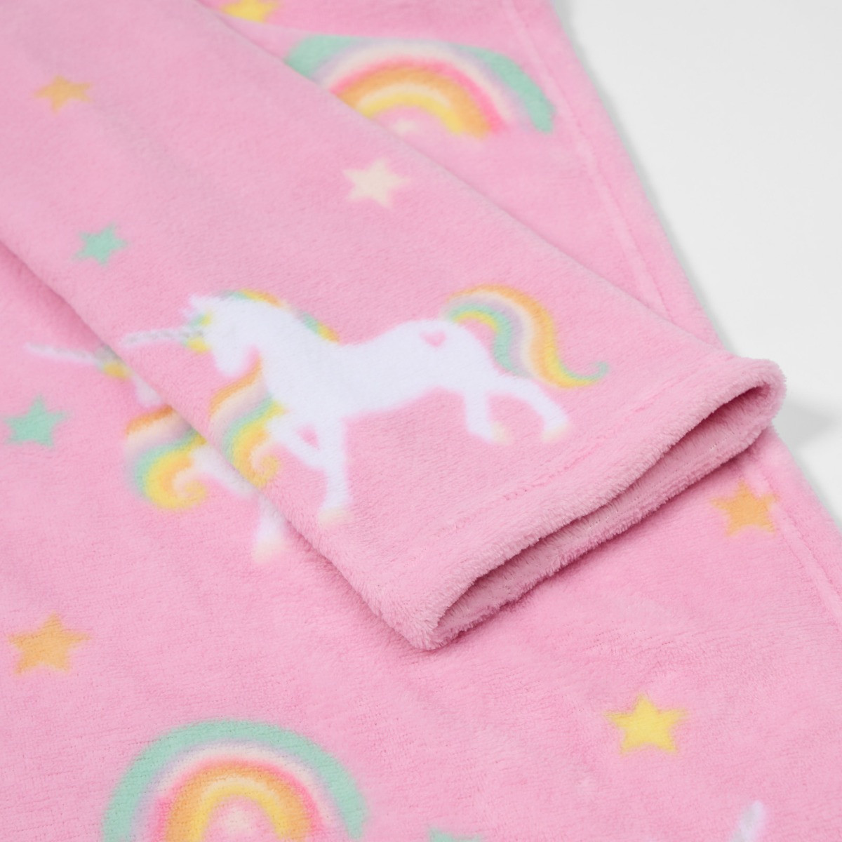 OHS Kids Unicorn Printed Wearable Blanket - Pink>