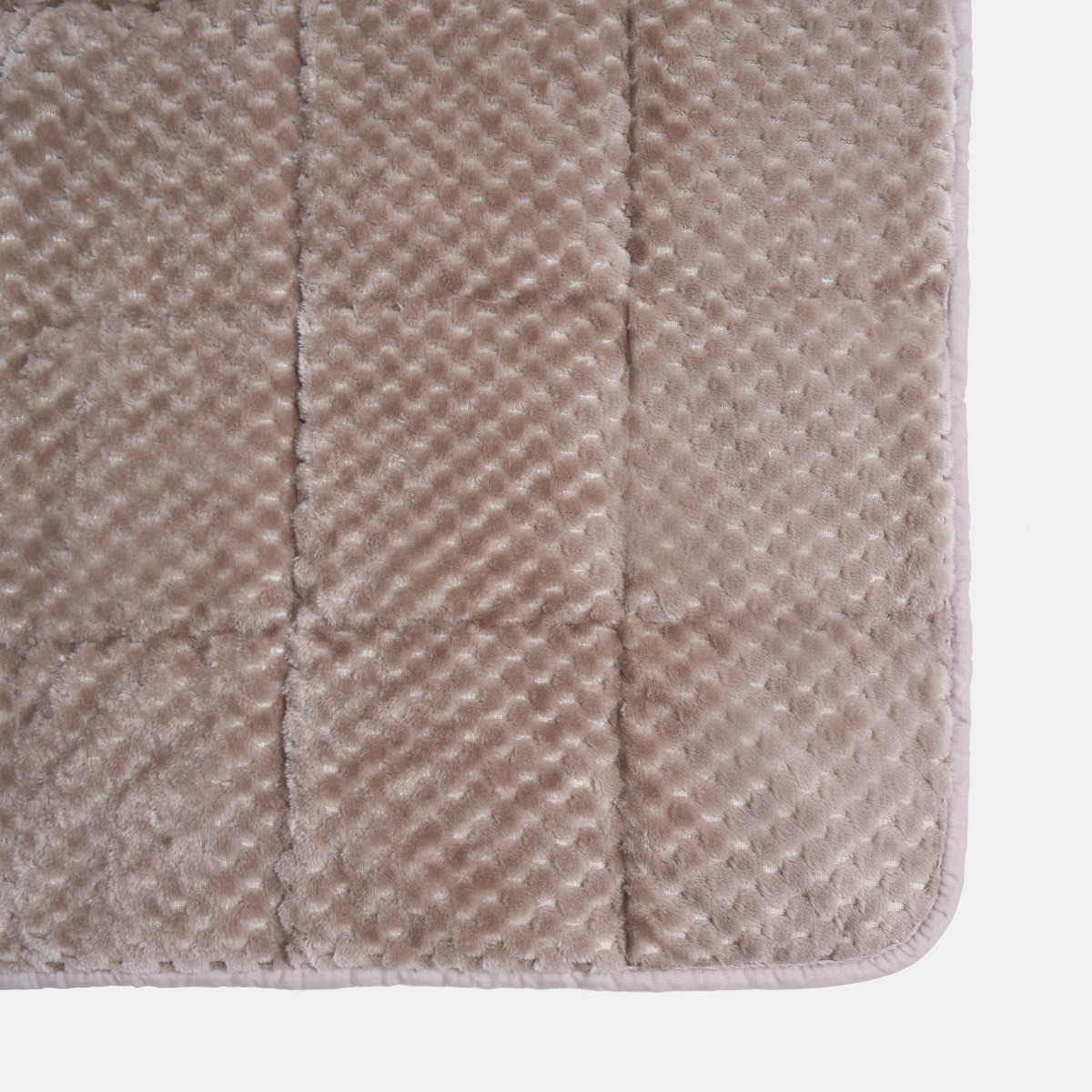 OHS Waffle Fleece Weighted Blanket - Mink>