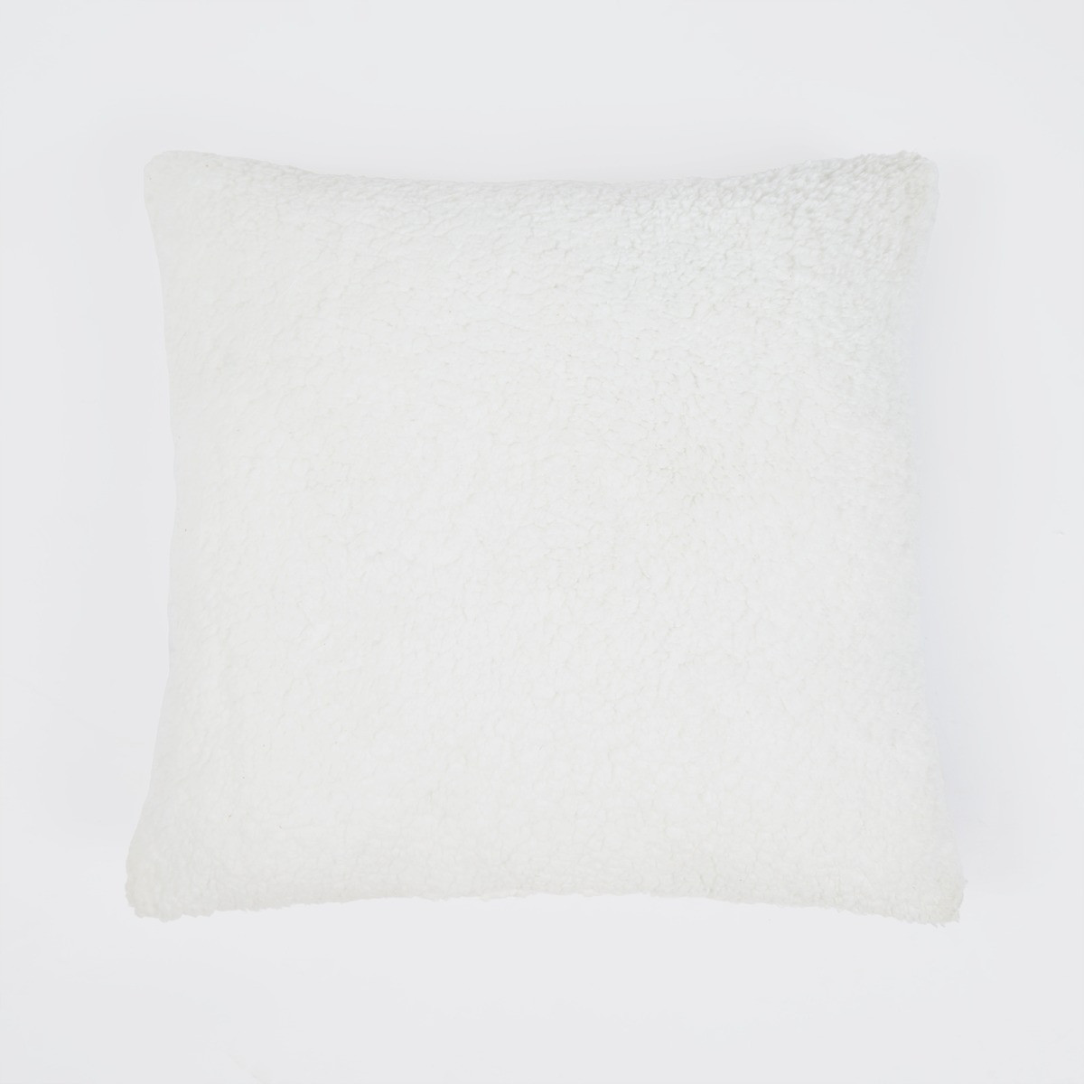 OHS Home For Christmas Truck and Tree Sherpa Cushion - White>