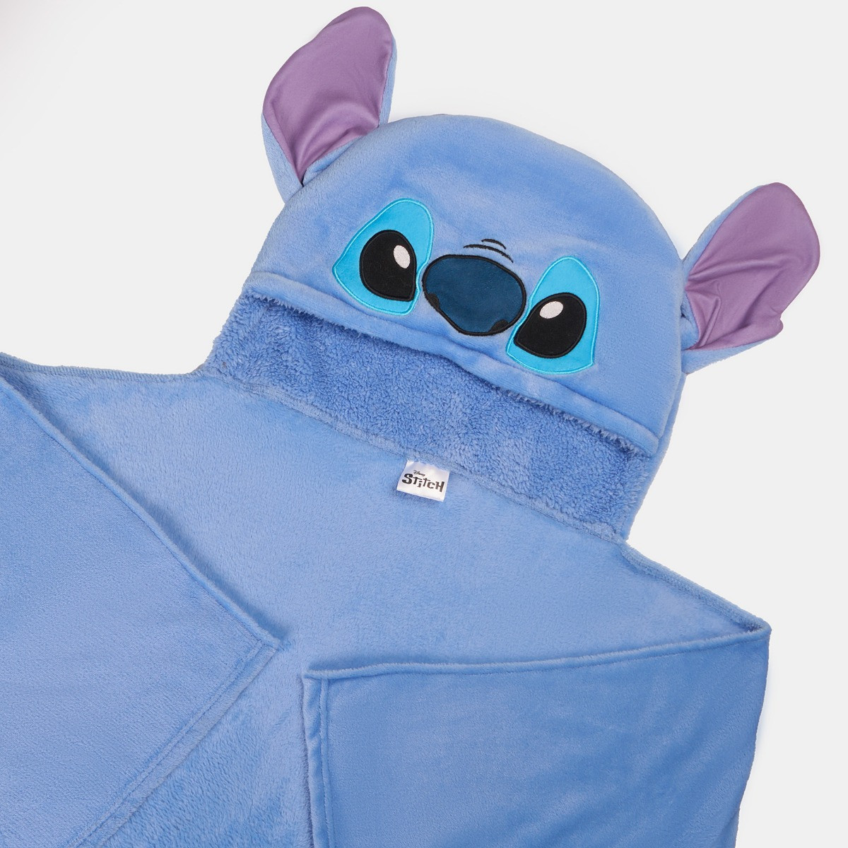 OHS Kids Stitch Hooded Throw Blanket - Blue>