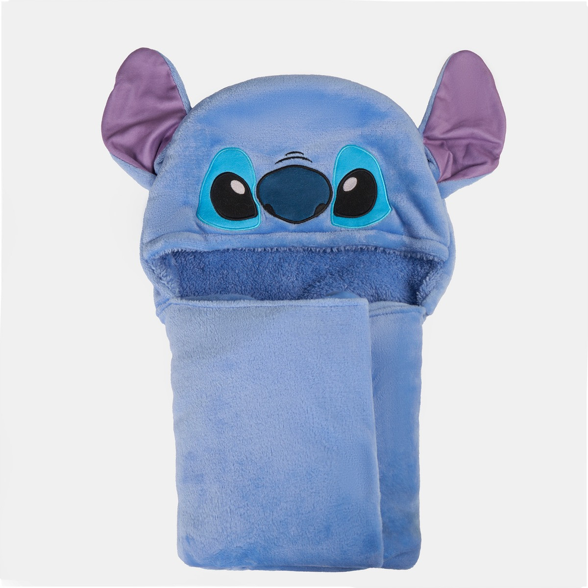 OHS Kids Stitch Hooded Throw Blanket - Blue>