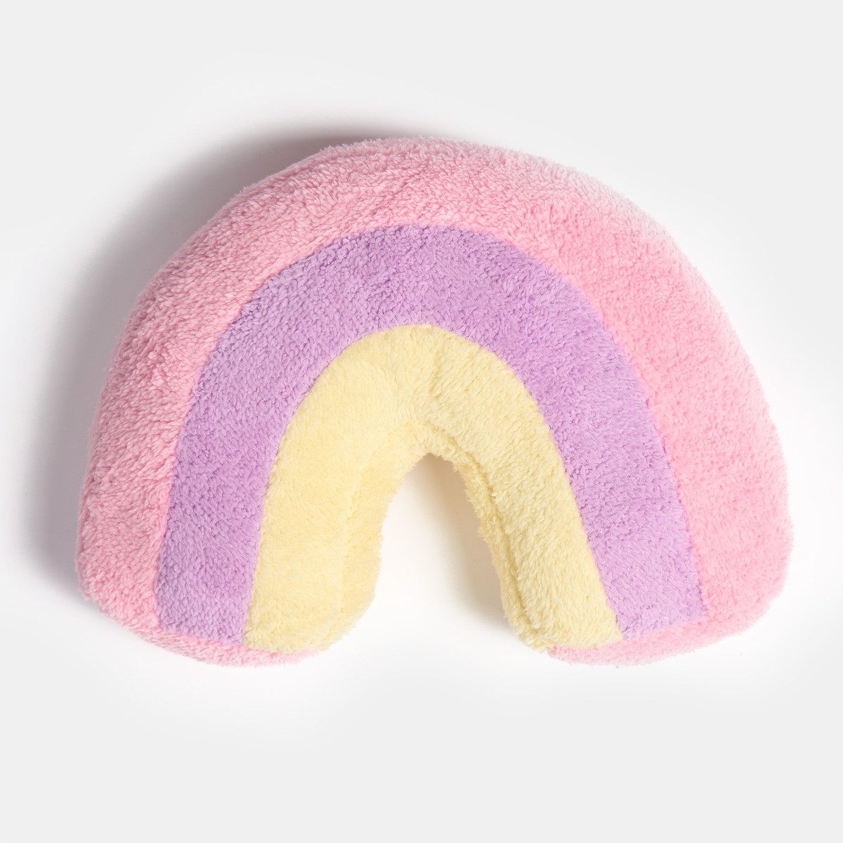 OHS Rainbow Shaped Scatter Cushion Pink