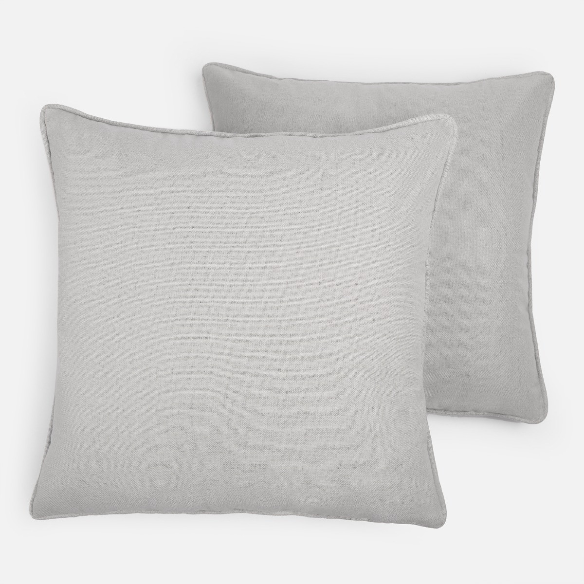 OHS Woven Texture Cushion Covers - Silver>