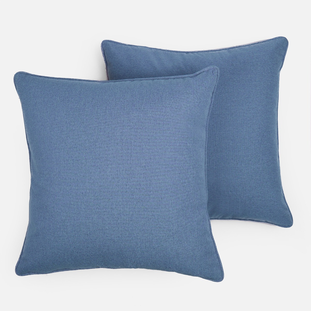 OHS Woven Texture Cushion Covers - Blue>