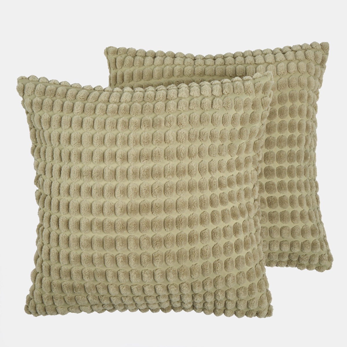 OHS Bobble Textured Cushion Covers - Sage>