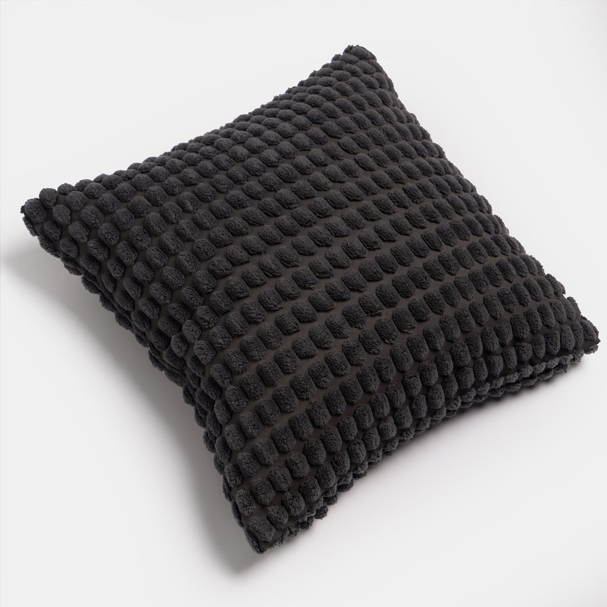 OHS Bobble Textured Cushion Covers - Charcoal>