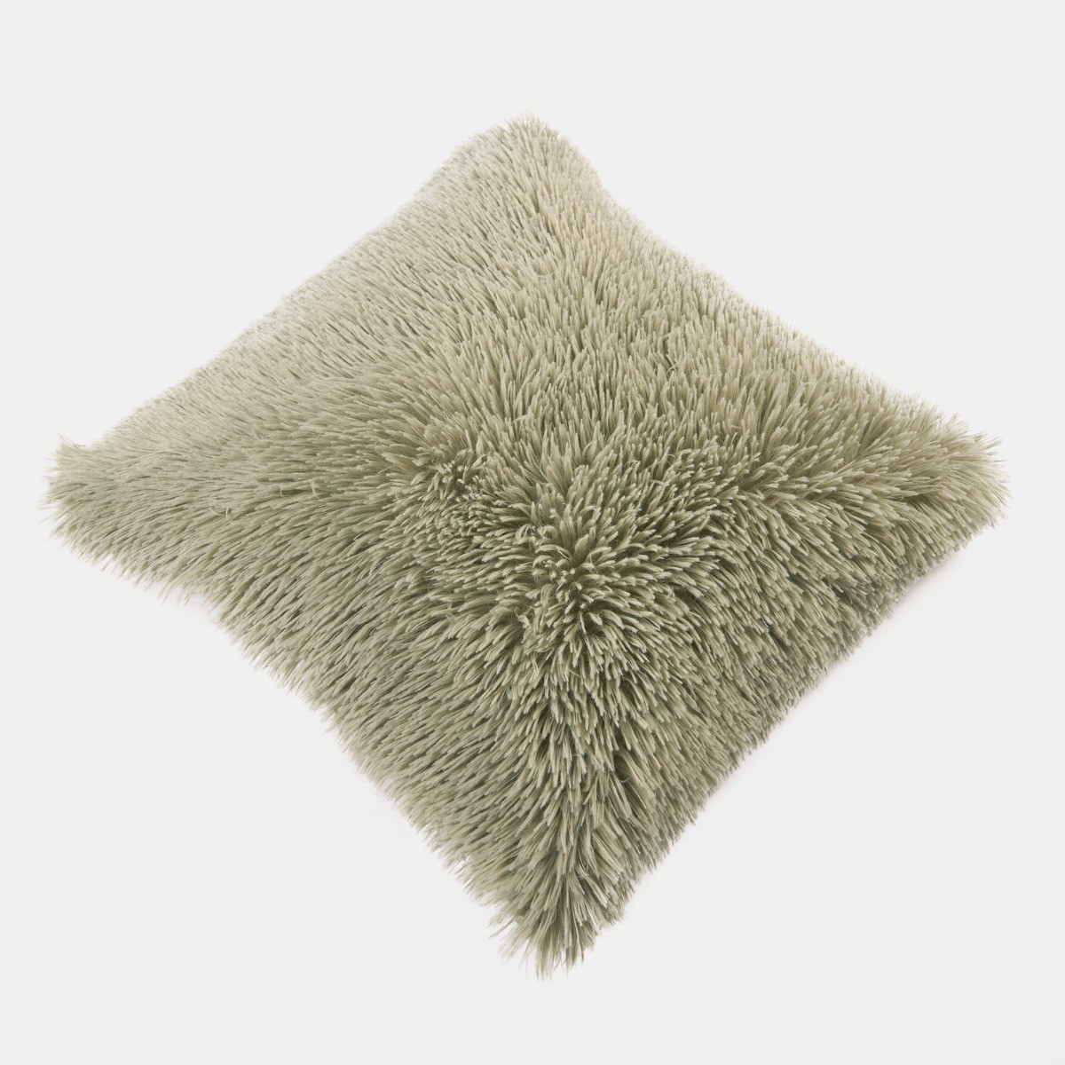 Sienna Fluffy Cushion Covers - Sage>