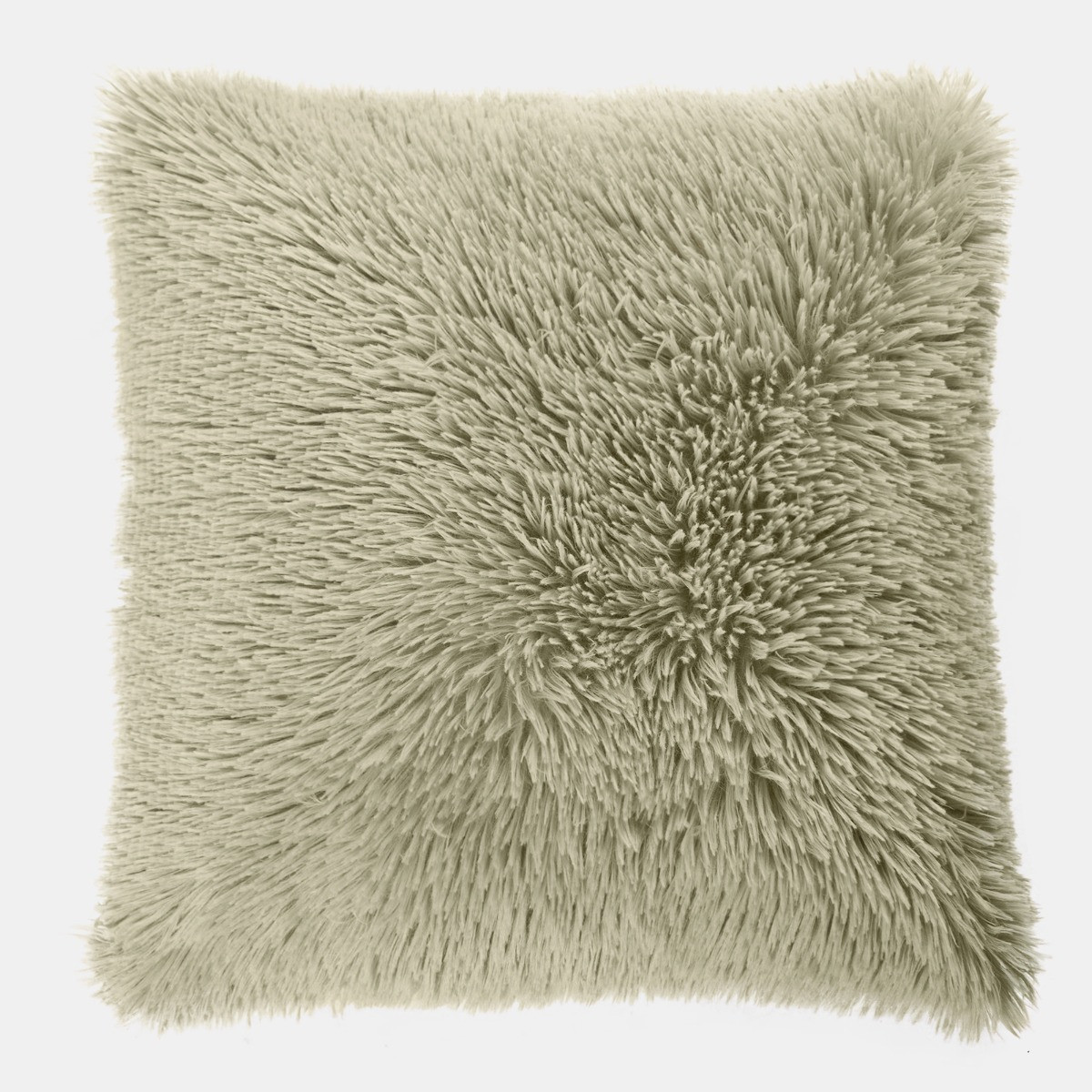 Sienna Fluffy Cushion Covers - Sage>