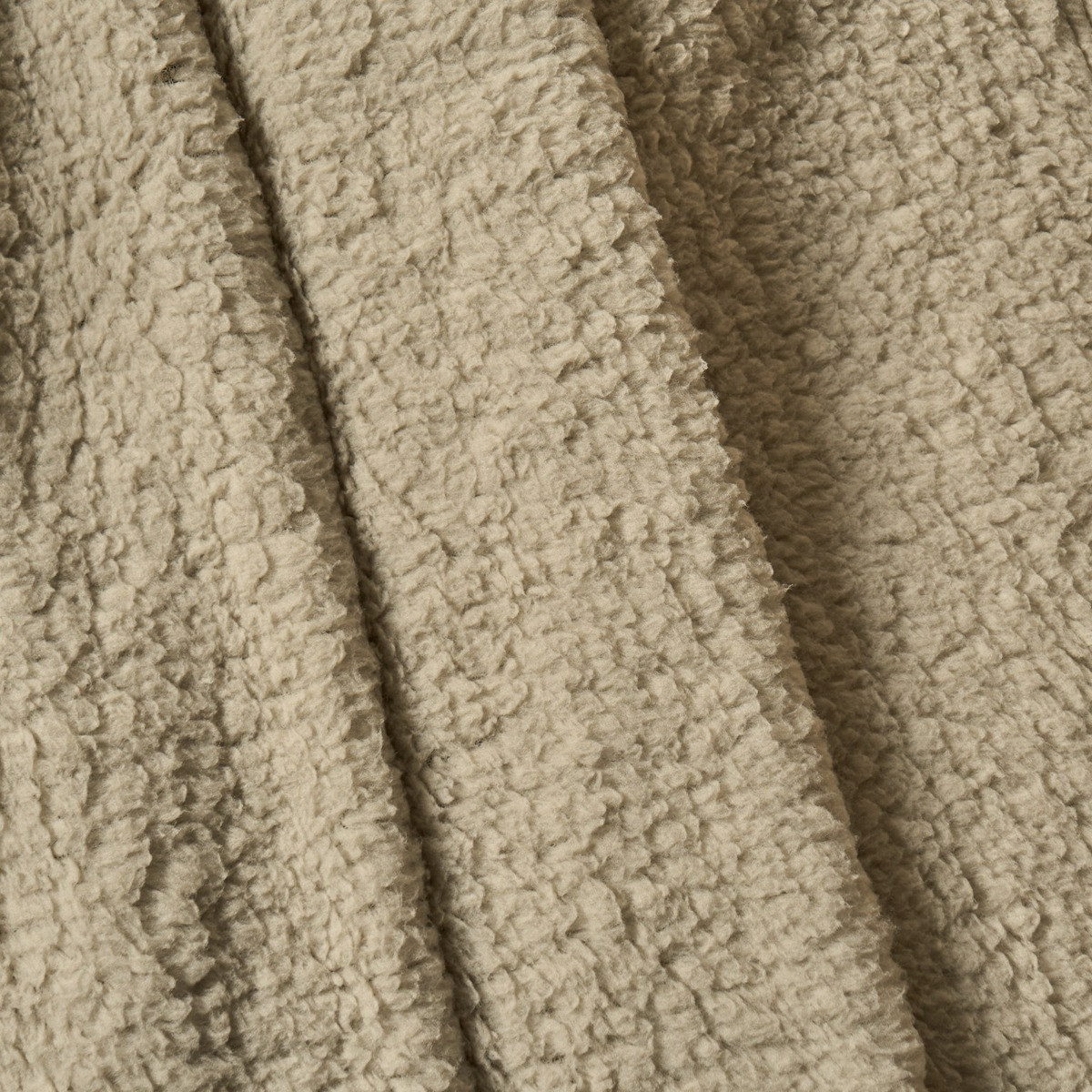 OHS Tassel Sherpa Fleece Throw - Sage>