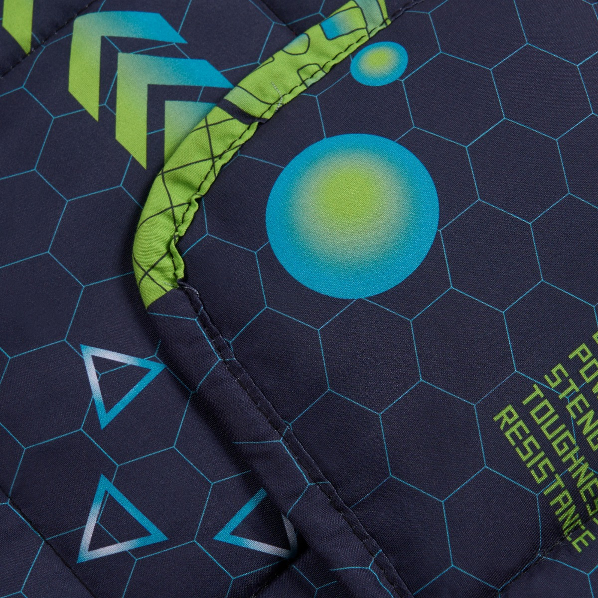 OHS Kids Neon Gaming Weighted Blanket, Blue/Green - 3KG>