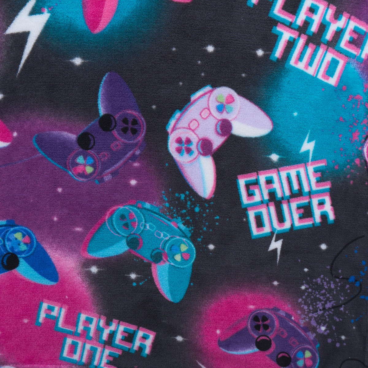 OHS Kids Gaming Printed Wearable Blanket - Multi>