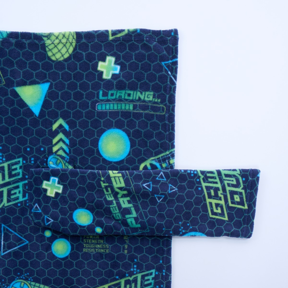 OHS Kids Gaming Printed Wearable Blanket, Honeycomb - Multi>