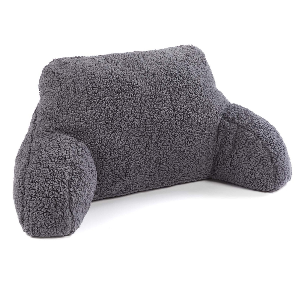 Huggleland Teddy Cuddle Cushion Pillow - Charcoal>