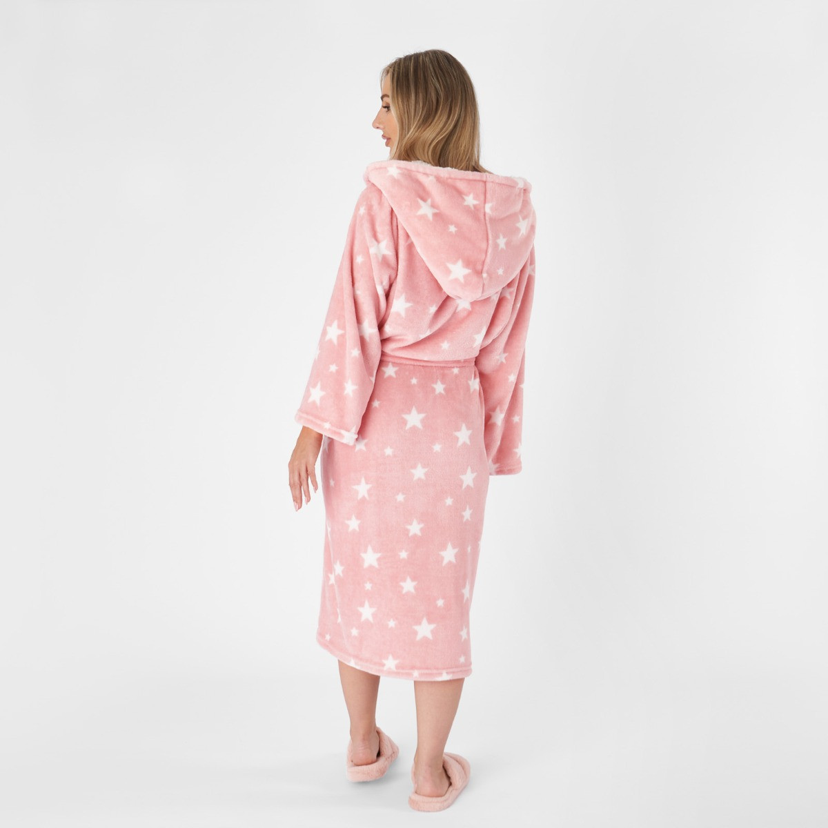 Pink star hotsell dressing gown