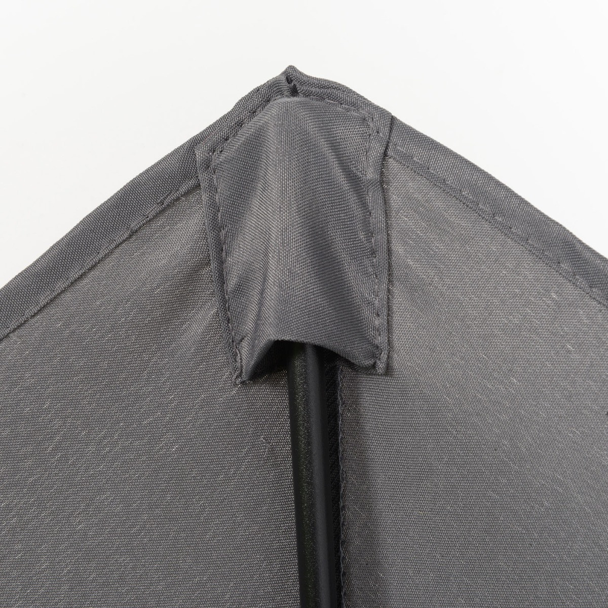 Outsunny Patio Parasol Umbrella, Charcoal - 1.96m>