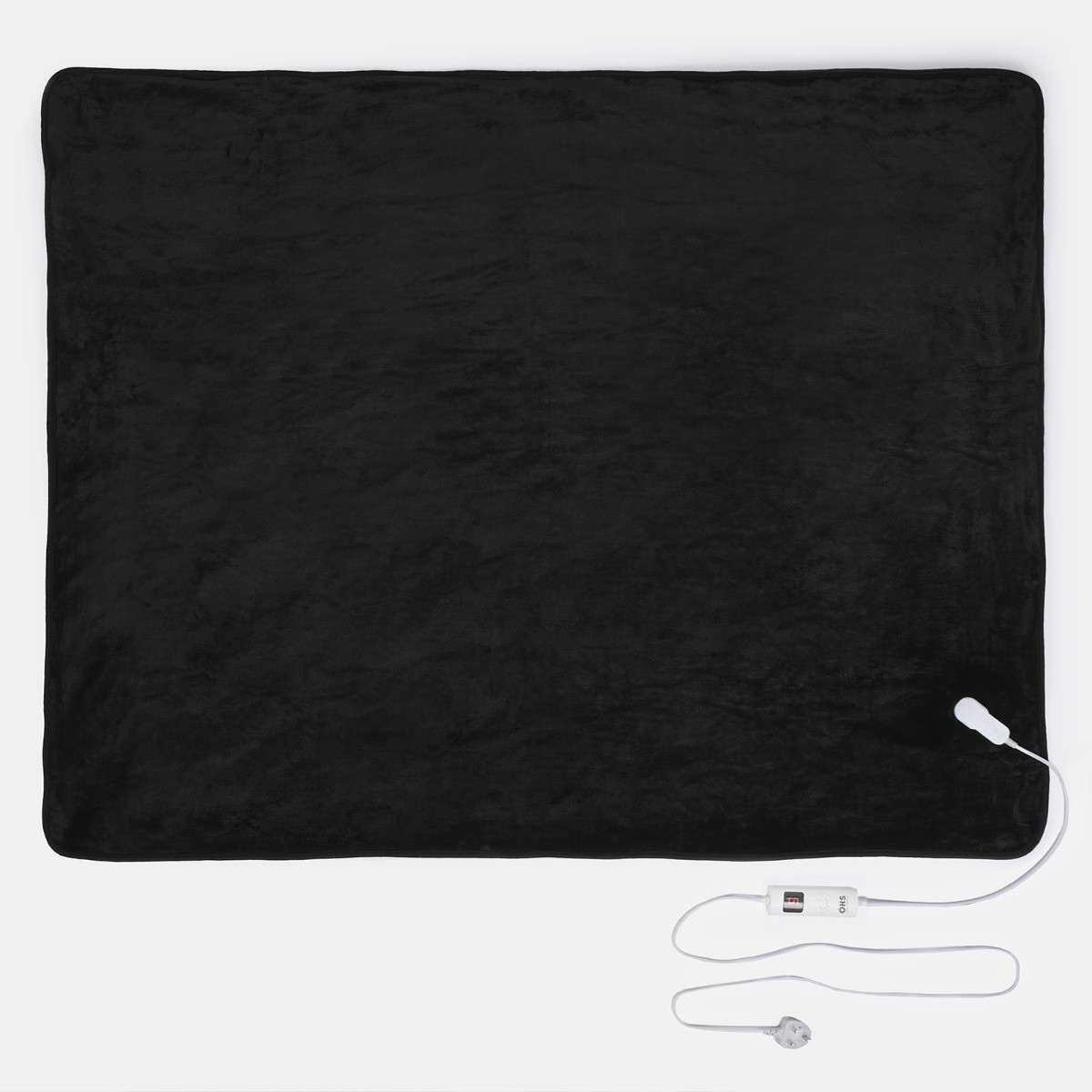 OHS Electric Heated Fleece Over Blanket - Black >