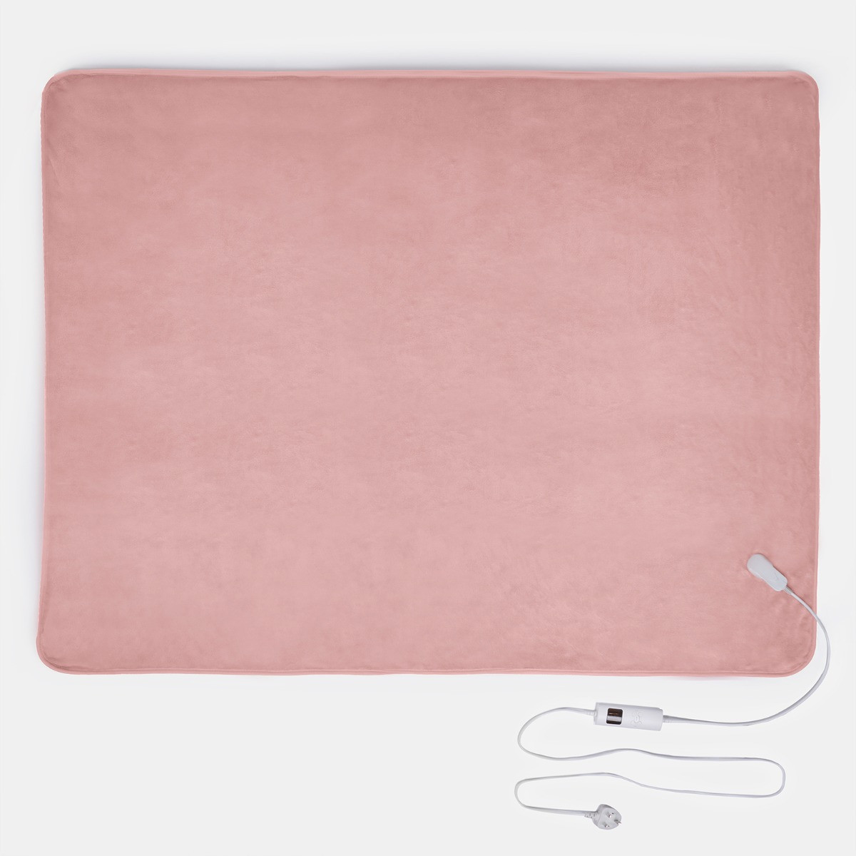 OHS Electric Heated Fleece Over Blanket - Blush>