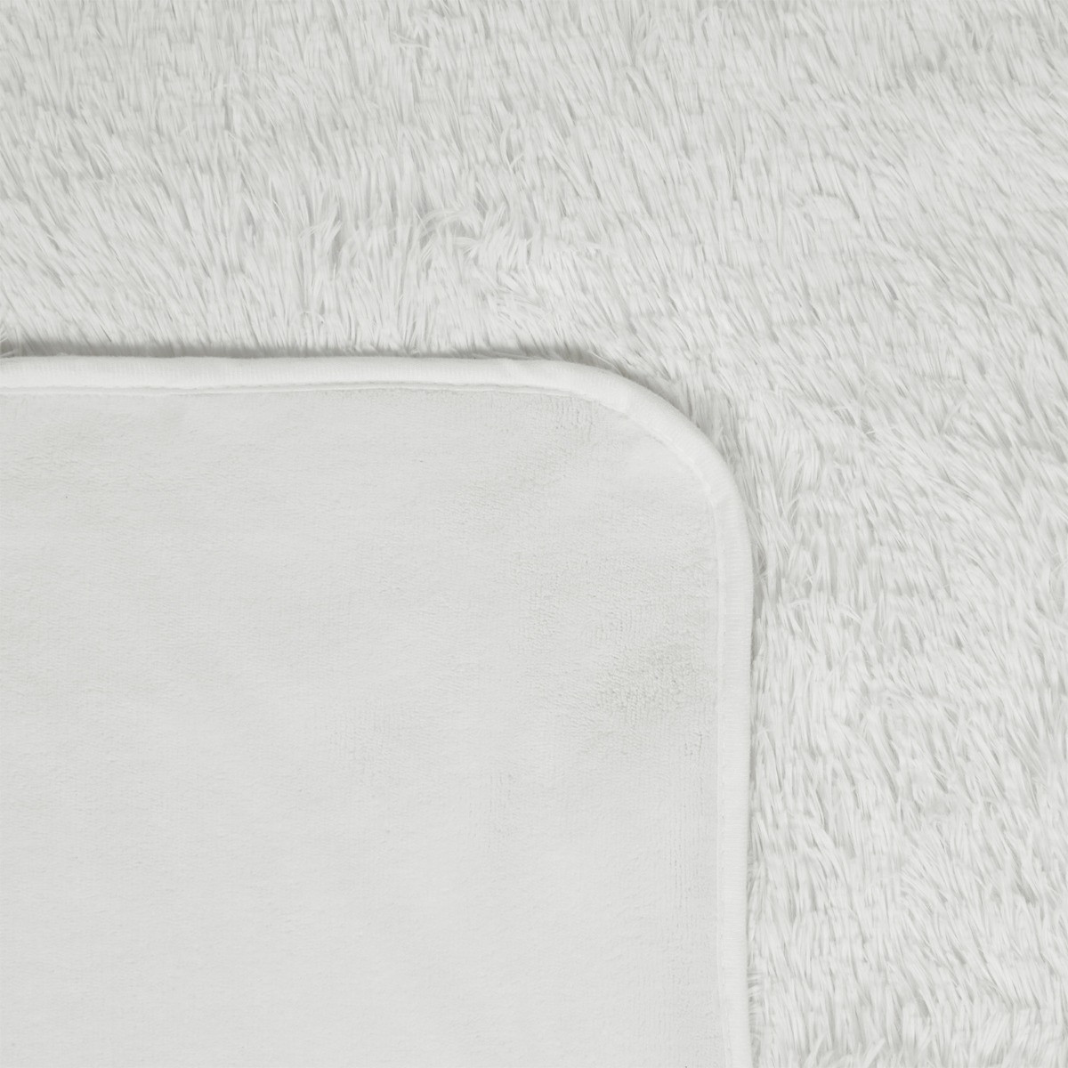 OHS Heated Fluffy Electric Blanket - Cream>