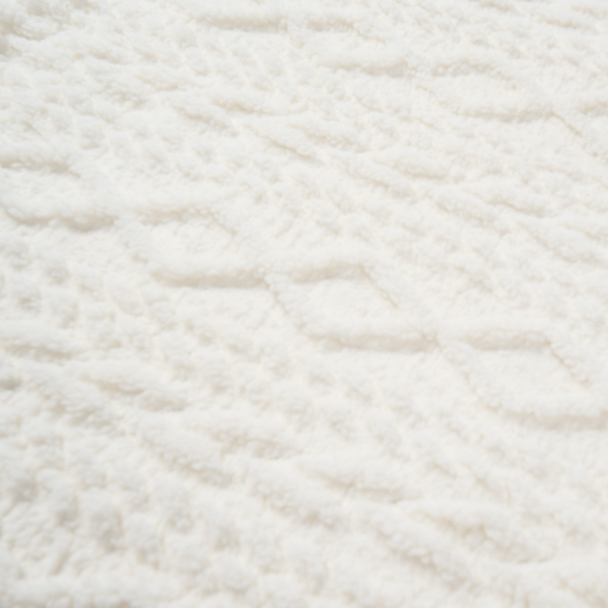 OHS Heated Cable Knit Electric Blanket - Cream>